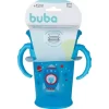Copo De Treinamento 360° Com Alça Removível Foguete Azul Buba