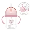 Copo Infantil Alça Removível Canudo Silicone Válvula Oncinha - Image 2