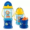 Copo Infantil Treinamento C/porta Snack Playful Fisher Price Cor Azul