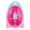 Kit Refeição Com Talher Foguete Rosa Buba