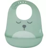 Babador De Silicone Com Bolso Cata Migalhas Verde Gumy Buba - Image 3