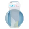 Bowl Em Silicone Com Ventosa Tigela Pote Alimentação Buba Azul