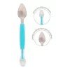 Colher 2 Em 1 Raspar Frutas E Alimentar Azul 15345 - Buba - Image 3