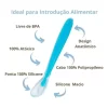 Colher Anatômica em Silicone + 6m Azul 6141 - Buba - Image 3