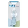 Colher De Treinamento Azul Em Silicone E Protetor 16285 Buba
