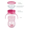 Copo 360 Antivazamento Buba Com Alça Treinamento Infantil Cor Rosa - Image 3