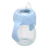 Copo De Treinamento Bico Silicone Com Alça 160ml Azul Buba - Imagem 2