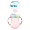 Copo De Treinamento Bico Silicone Com Alça 160ml Rosa Buba