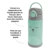 Garrafa Térmica Parede Dupla 400ml - Gumy Verde Buba - Image 3