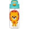 Garrafinha Tritan Buba Zoo Leãozinho 450ml Canudo / Silicone