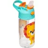 Garrafinha Tritan Buba Zoo Leãozinho 450ml Canudo / Silicone - Imagem 3