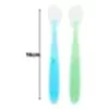 Kit Colheres De Silicone Anatômico Azul/verde 13915 - Buba - Imagem 3