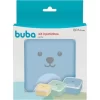 Potinhos Gumy Buba Lanche Lancheira Potes Congelar Papinha - Azul, Verde e Amarelo