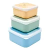Potinhos Gumy Buba Lanche Lancheira Potes Congelar Papinha - Azul, Verde e Amarelo - Imagem 3
