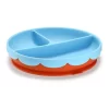 Prato De Silicone Com Divisória Yummy Fisher Price Cor Azul - Image 2