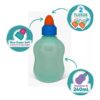 Garrafinha De Lavagem Nasal Infantil Dinossauro - Nosewash Cor Bico Laranja - Imagem 3
