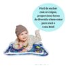 Tapete De Água Inflável Almofada P/ Bebês Kababy Azul - Imagem 3