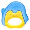 Mordedor De Água Resfriável Massageador Gengiva Pinguim Buba Cor Azul