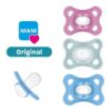 Chupeta 100% Silicone Mam 0-6 M Comfort Bebê Recém Nascido - Image 4