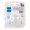 Kit 2 Bicos De Silicone Para Mamadeira 2m+ Fluxo Médio Mam - Image 2