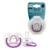 Chupeta Ultra Air Decorada 0-6 Meses Menino Menina Avent Cor Pinguim Branca