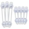 Kit 7 Travas Evita Bebe Abrir Portas Multiuso Buba 13444
