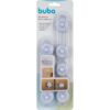 Kit 7 Travas Evita Bebe Abrir Portas Multiuso Buba 13444 - Image 2