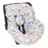 Capa Para Bebê Conforto 3 Peças Dinossauros Batistela Baby