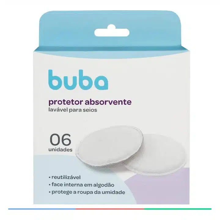Protetor Absorvente Buba Lavável Para Seios - Image 3