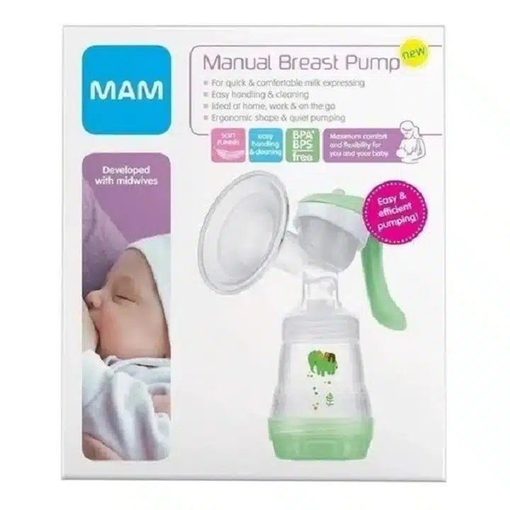 Bomba Extratora Manual De Leite Materno Breast Pump Mam