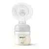 Extrator Bomba Manual De Leite Materno Lotus Branco Philips Avent - Imagem 2