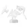 Extrator Bomba Manual De Leite Materno Lotus Branco Philips Avent - Imagem 3