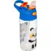Garrafa Infantil Tritan 450ml Bubazoo Bico Silicone Panda