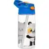 Garrafa Infantil Tritan 450ml Bubazoo Bico Silicone Panda - Image 4