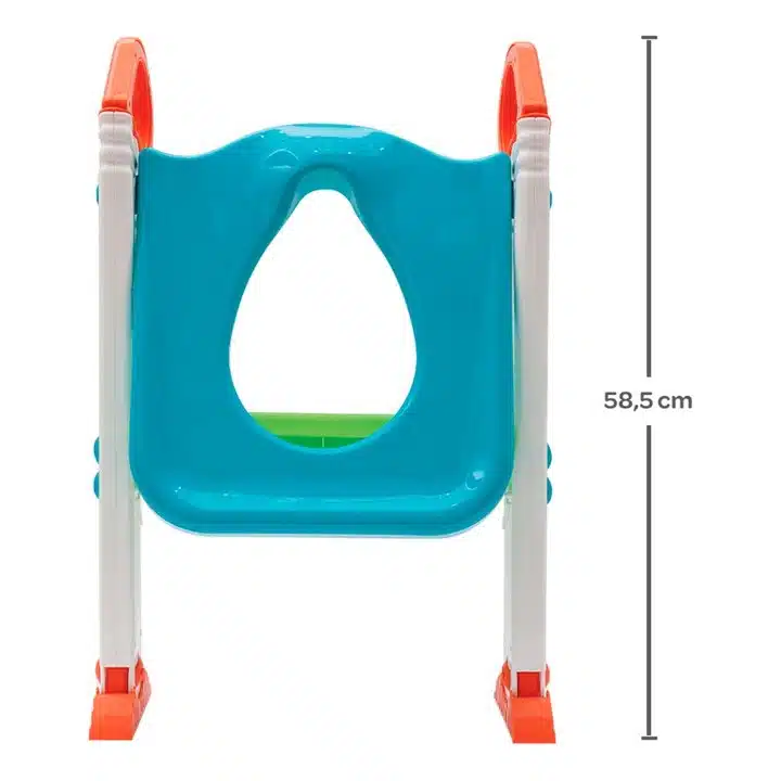 Redutor De Assento Sanitário Com Degrau Azul - Buba - Image 3