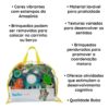 Almofada De Atividades Selva Educativa Divertida Bebê Buba - Imagem 3