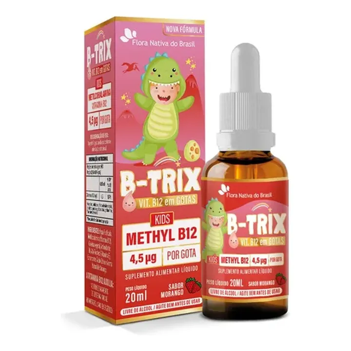 B-trix Vitamina B12 Kids Gotas 30ml Flora Nativa Do Brasil