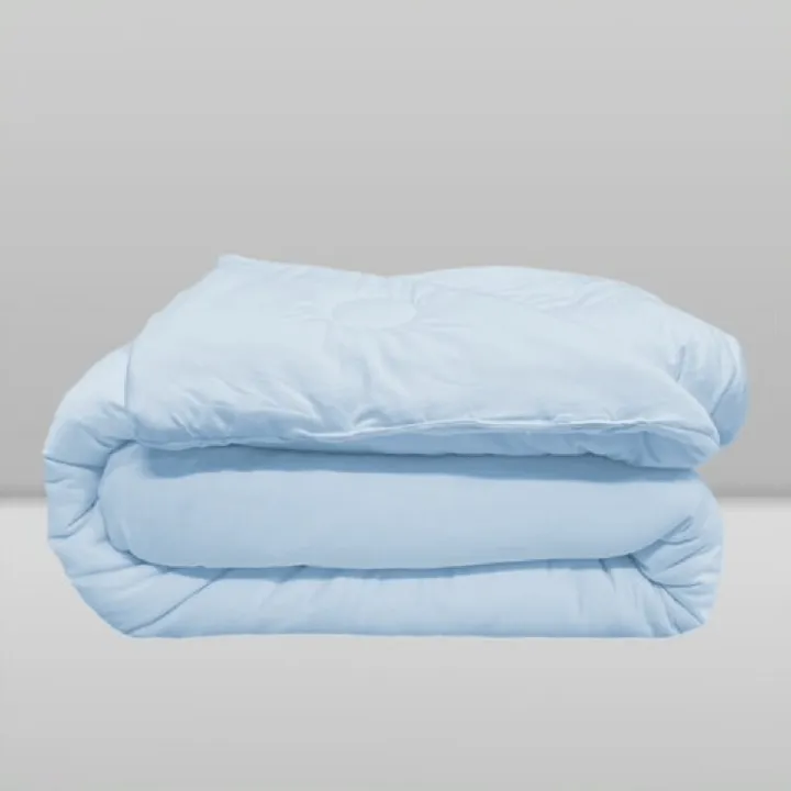 Edredom Marshmallow Azul Bebê - Laço Bebê