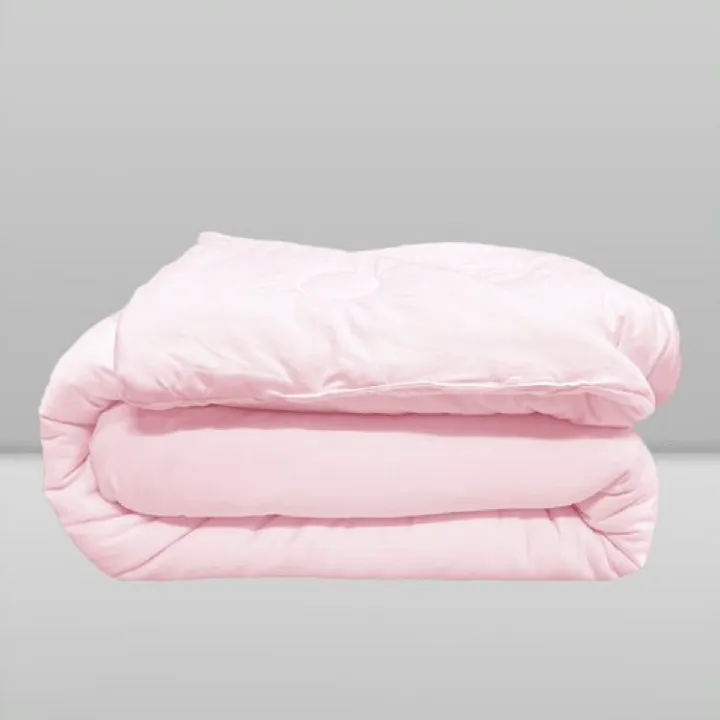 Edredom Marshmallow Rosa Bebê - Laço Bebê