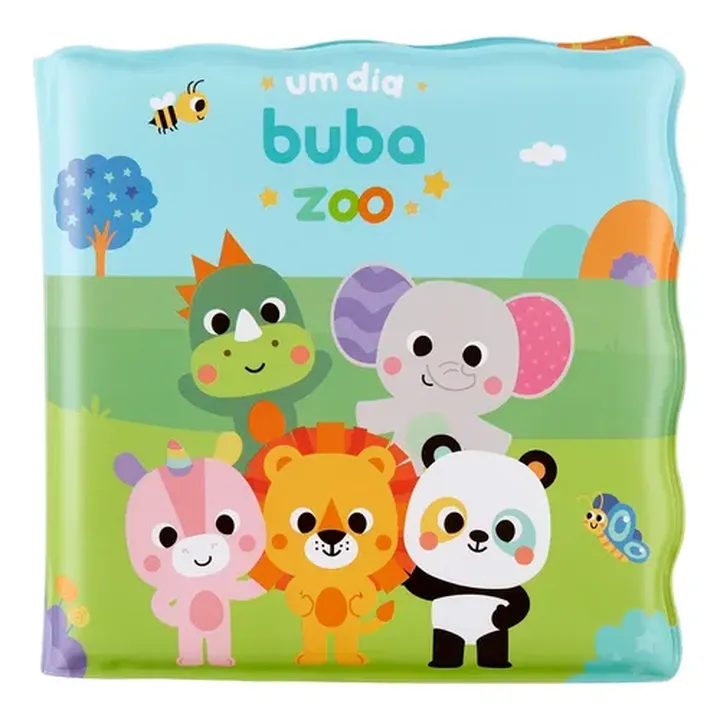 Livrinho De Banho Brinquedo De Banho Bebê Buba Cor Bubazoo